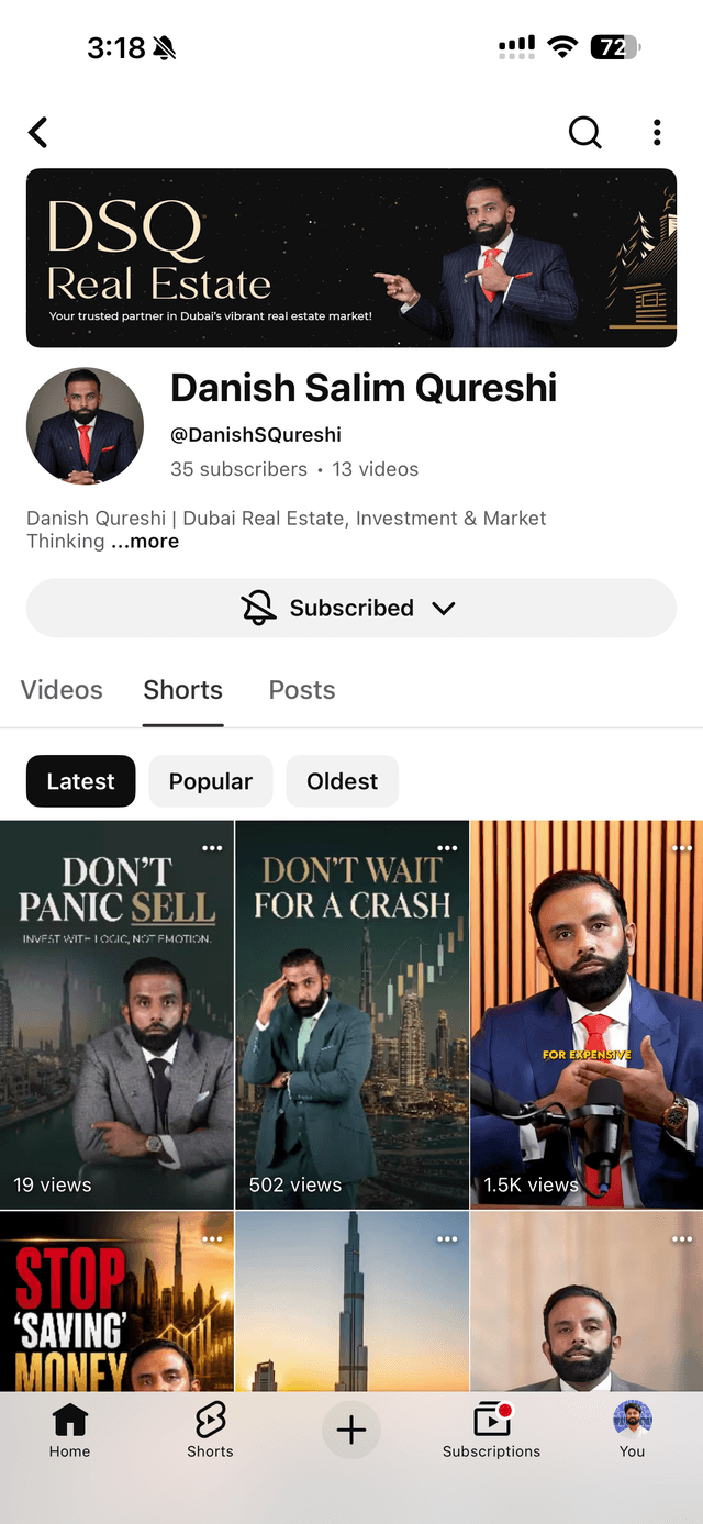 Danish Qureshi YouTube Channel
